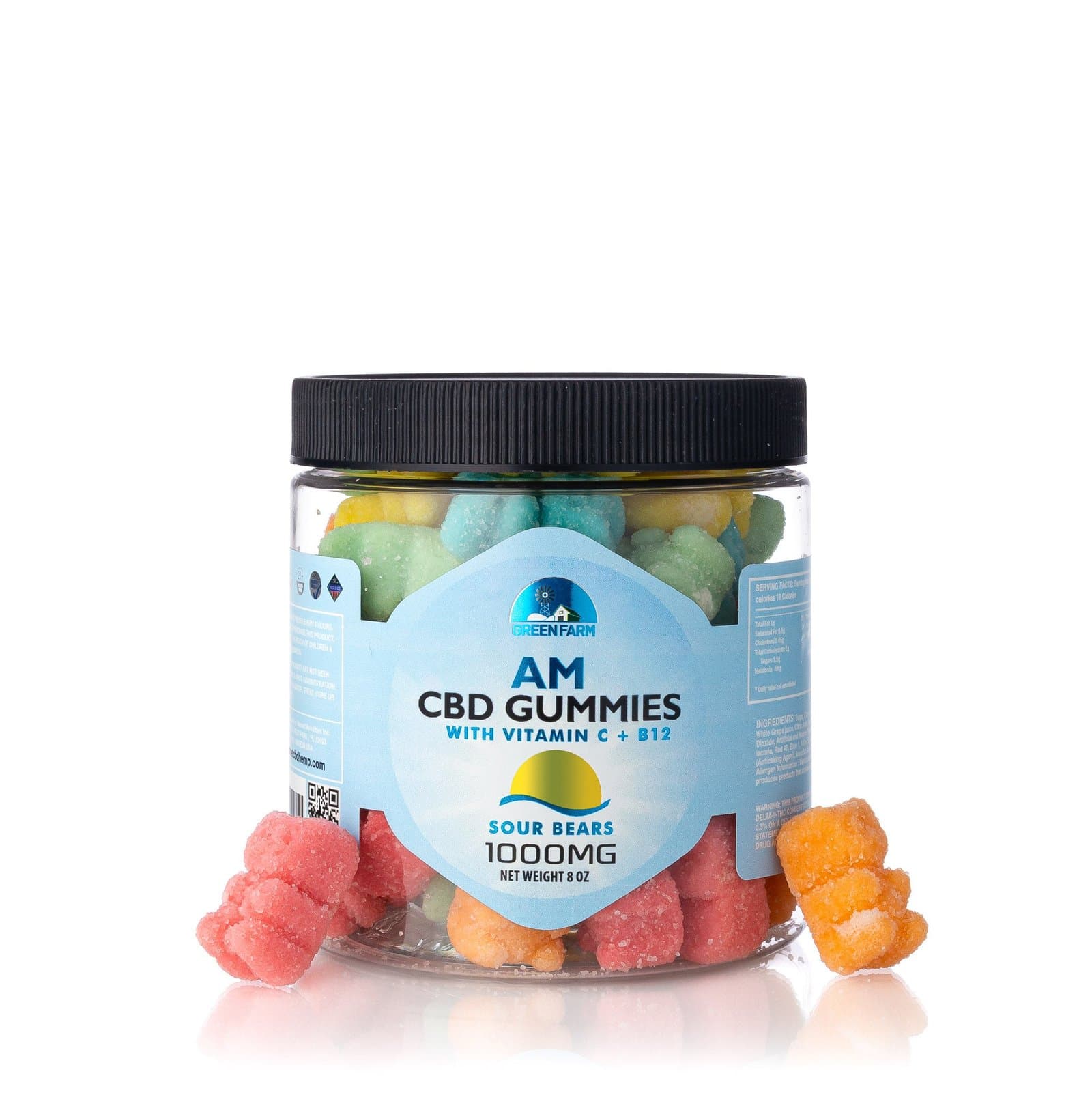 Green Farm CBD AM Daytime Gummy Assortment