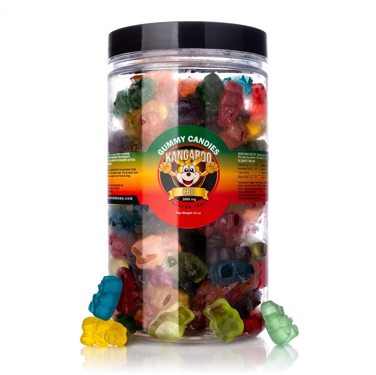 Kangaroo CBD Gummy Lineup - Groupon Voucher Exclusive