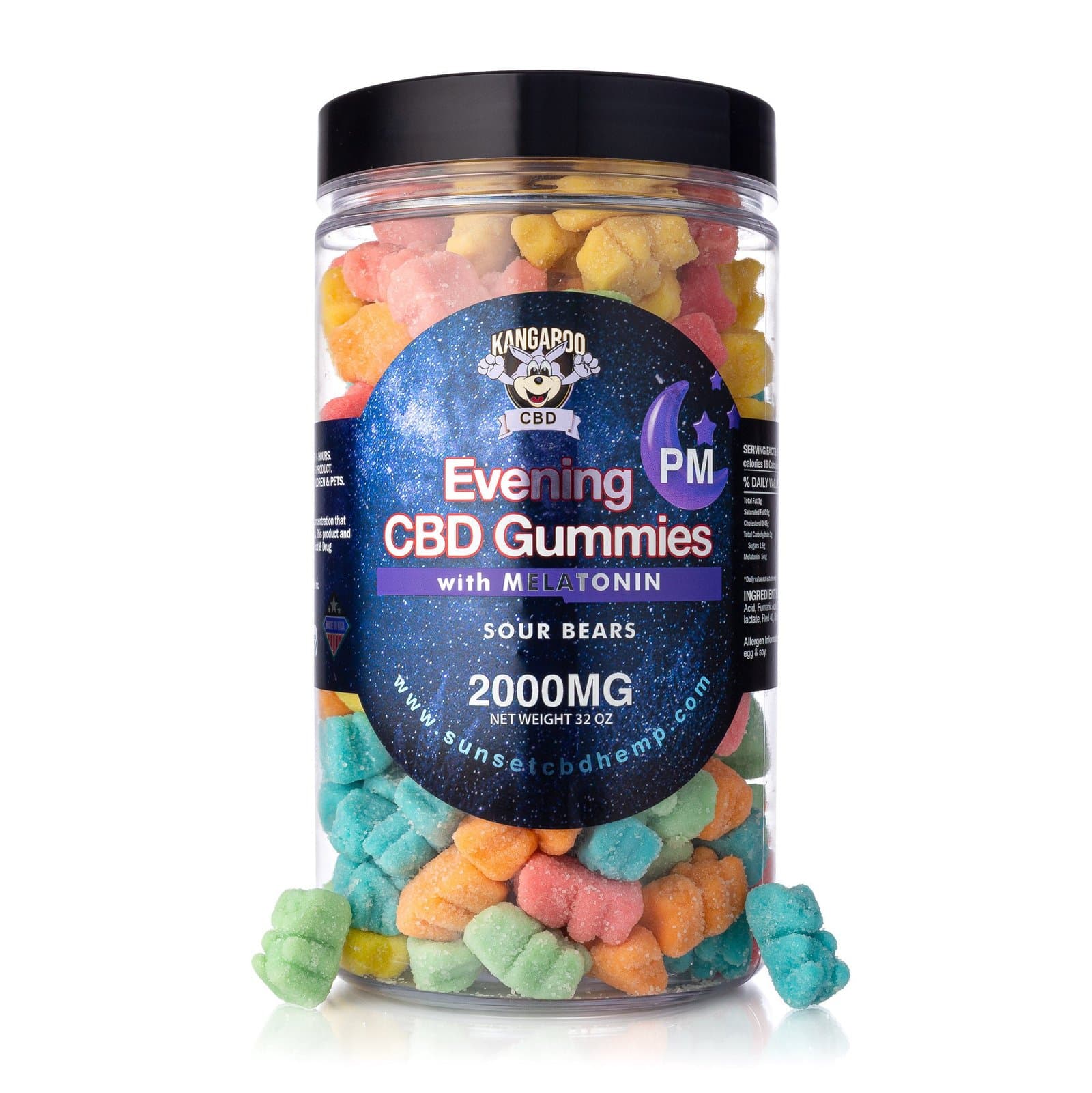Kangaroo CBD Sweet Sorbet Bear Lineup