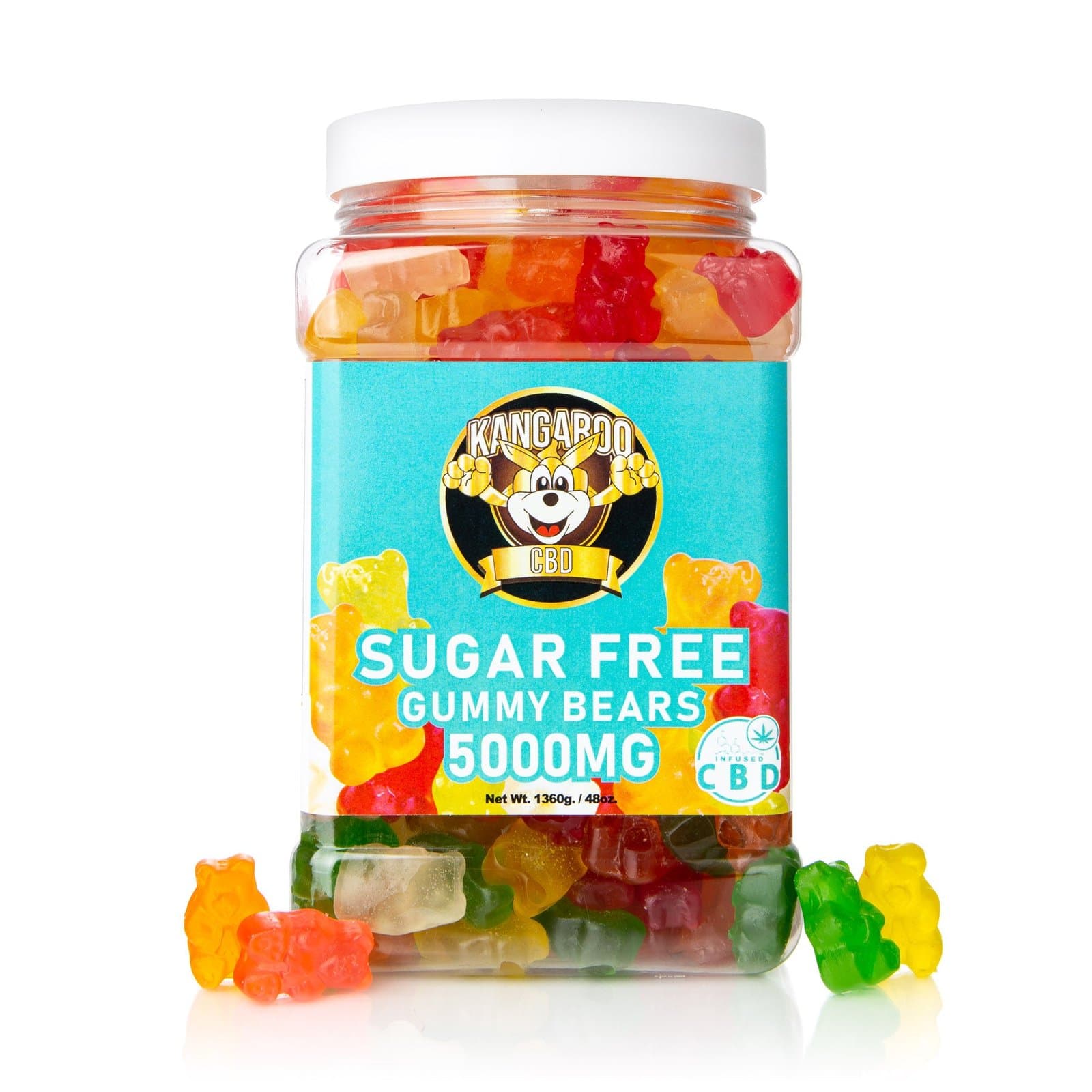 Kangaroo CBD Sugar-Free Gummy Lineup - Groupon Voucher Exclusive