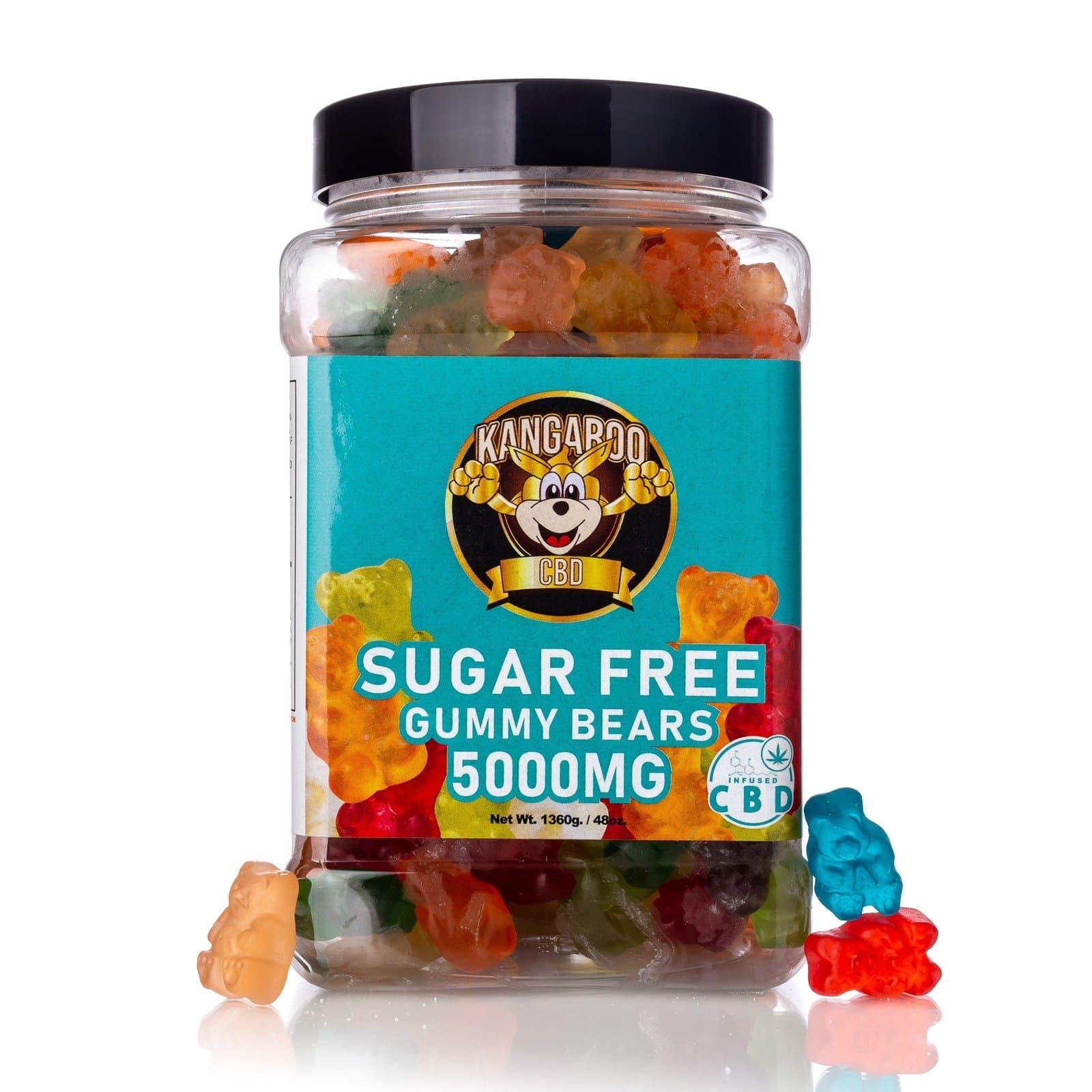 Kangaroo CBD Sugar-Free Gummy Lineup - Groupon Voucher Exclusive