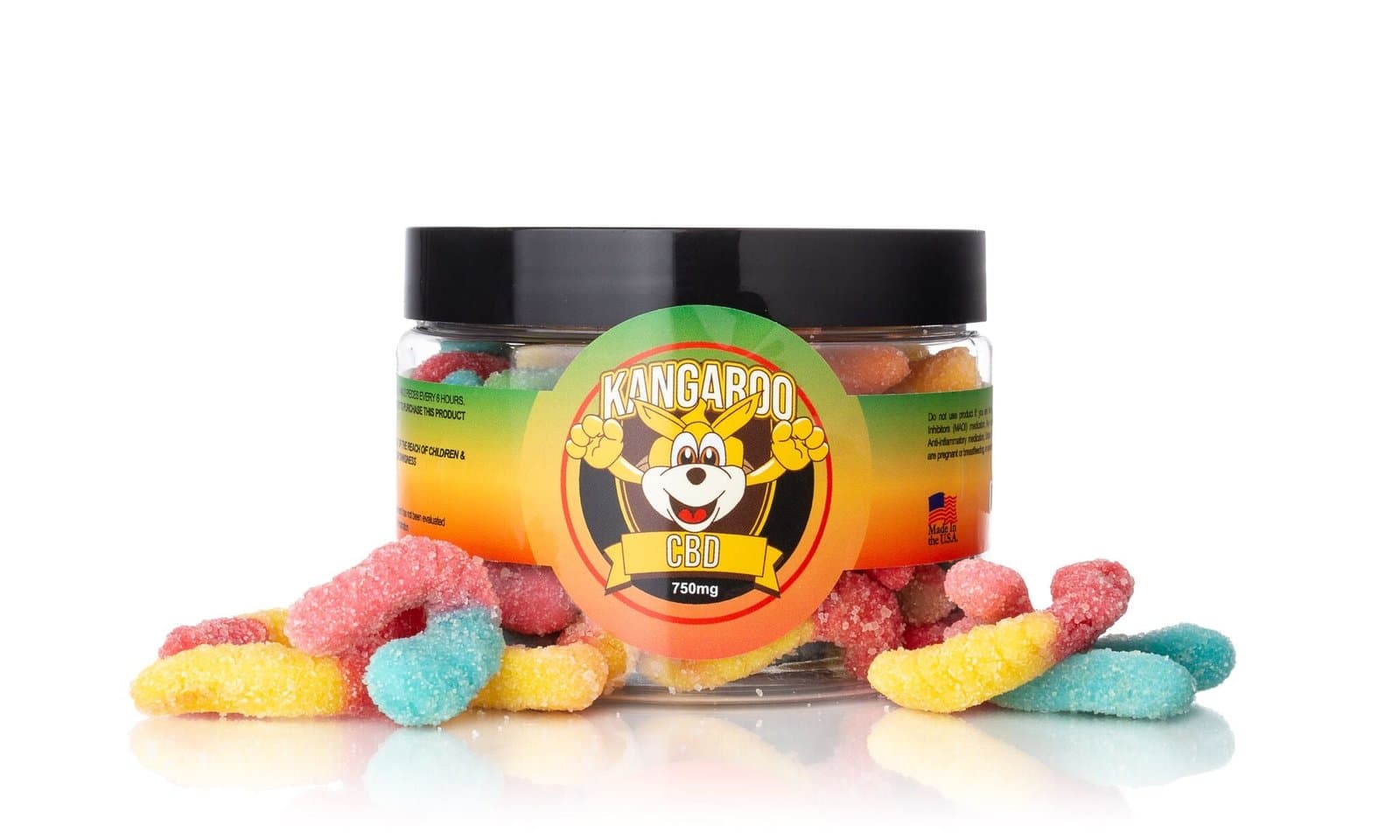 Kangaroo CBD Sweet Sorbet Bear Lineup