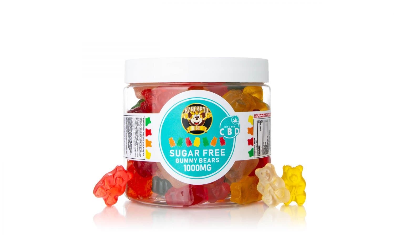 Kangaroo CBD Sugar-Free Gummy Lineup - Groupon Voucher Exclusive