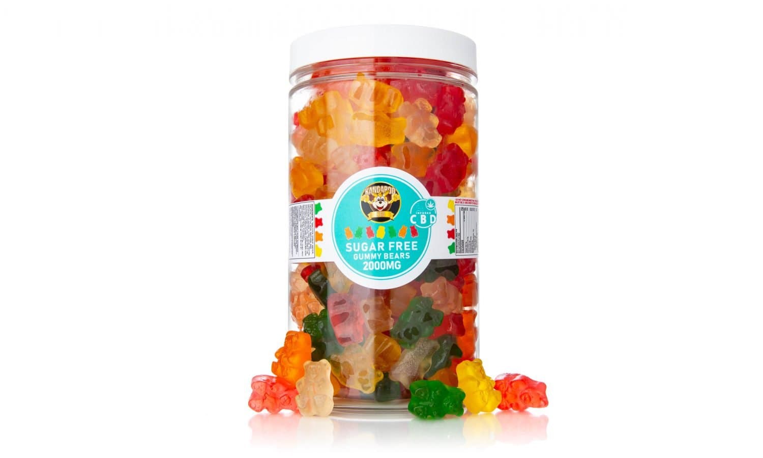 Kangaroo CBD Sugar-Free Gummy Lineup - Groupon Voucher Exclusive