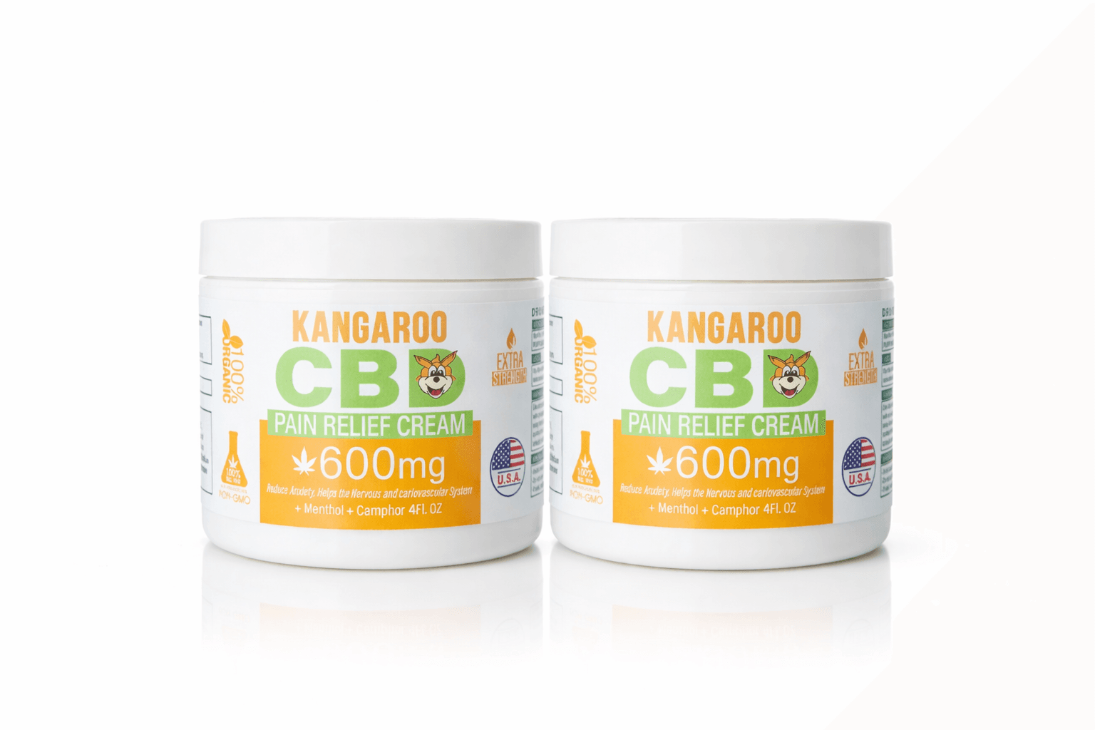 Kangaroo CBD Pain Creams (Bundle & Save!) - Groupon Voucher Exclusive